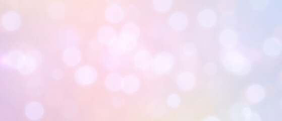 Soft bokeh lights.Summer background with beautiful blurred circles.Light effect