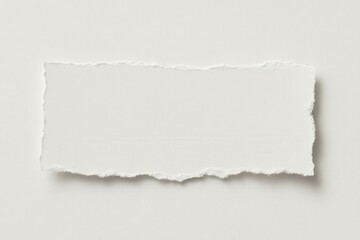 Torn Edge White Paper on Soft Background
