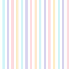 Pastel rainbow stripes seamless pattern design