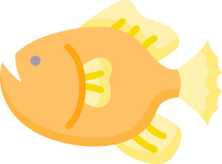 rockfish Illustration on a white background.