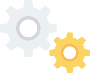 settings Illustration on a white background.