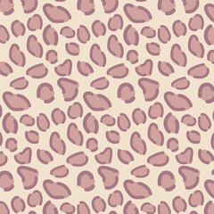 Leopard print seamless pattern design