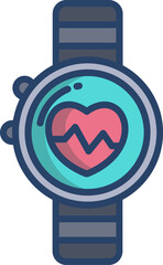 smartwatch (2) Illustration on a white background