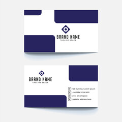 Business card Modern design template