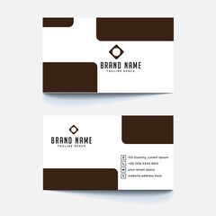 Business card Modern design template