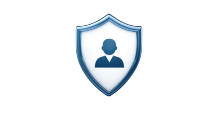 Shield icon, empowering personal protection, safety, and defense against threats