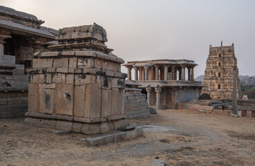 Fototapeta premium Hampi - the ruins of a great empire in the heart of India