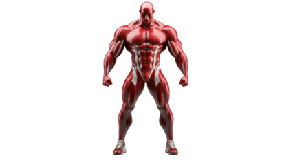 Powerful male muscle model showcasing physique, definition, and strength, a fitness bodybuilding inspiration