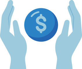 Obraz premium black and white icon, money bag symbol, dollar sign, simple graphic design, financial concept, wealth representation, minimalist illustration, banking icon, currency symbol, economic imagery, vector s