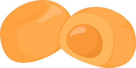 illustration toffee caramel