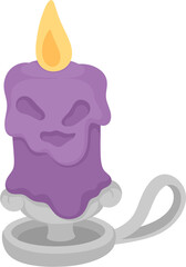 illustration candlestick