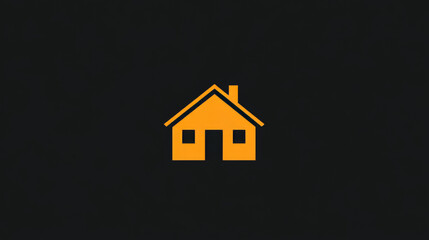 Abstract building silhouette. Real estate house logos design template icon. Modern graphic concept element company style. Art vector illustration home. Stylized contemporary emblem. EPS 10