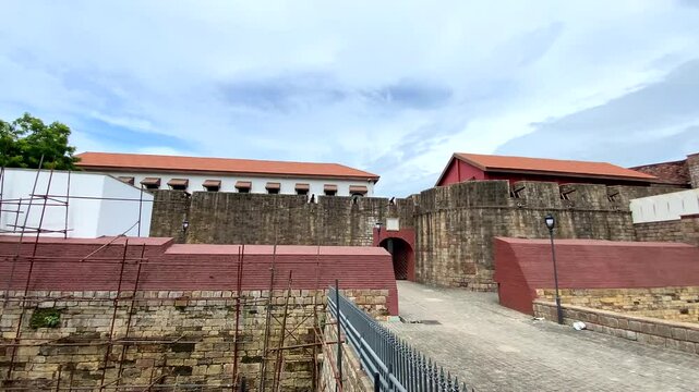The historical Surat Fort, also known as the Old Castle, is situated on the banks of the Tapi River in Surat, Gujarat, India.