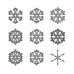 set of abstract geometric shapes