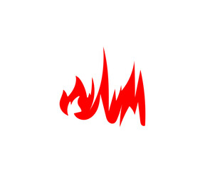 vector fire icon