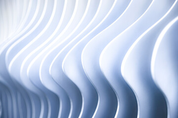 Minimalist elegant curve abstract wavy background material