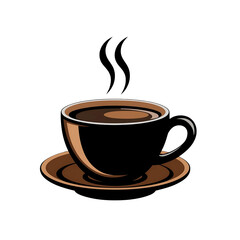 Obraz premium cup of coffee with beans