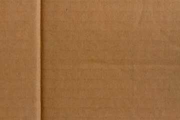 Fototapeta premium brown cardboard box background texture useful as a background and design