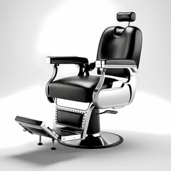 Barber Chair isolated 