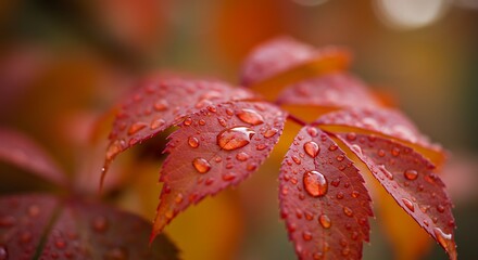 Crimson Dewkissed AI Generated