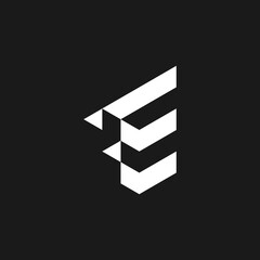 letter E logo