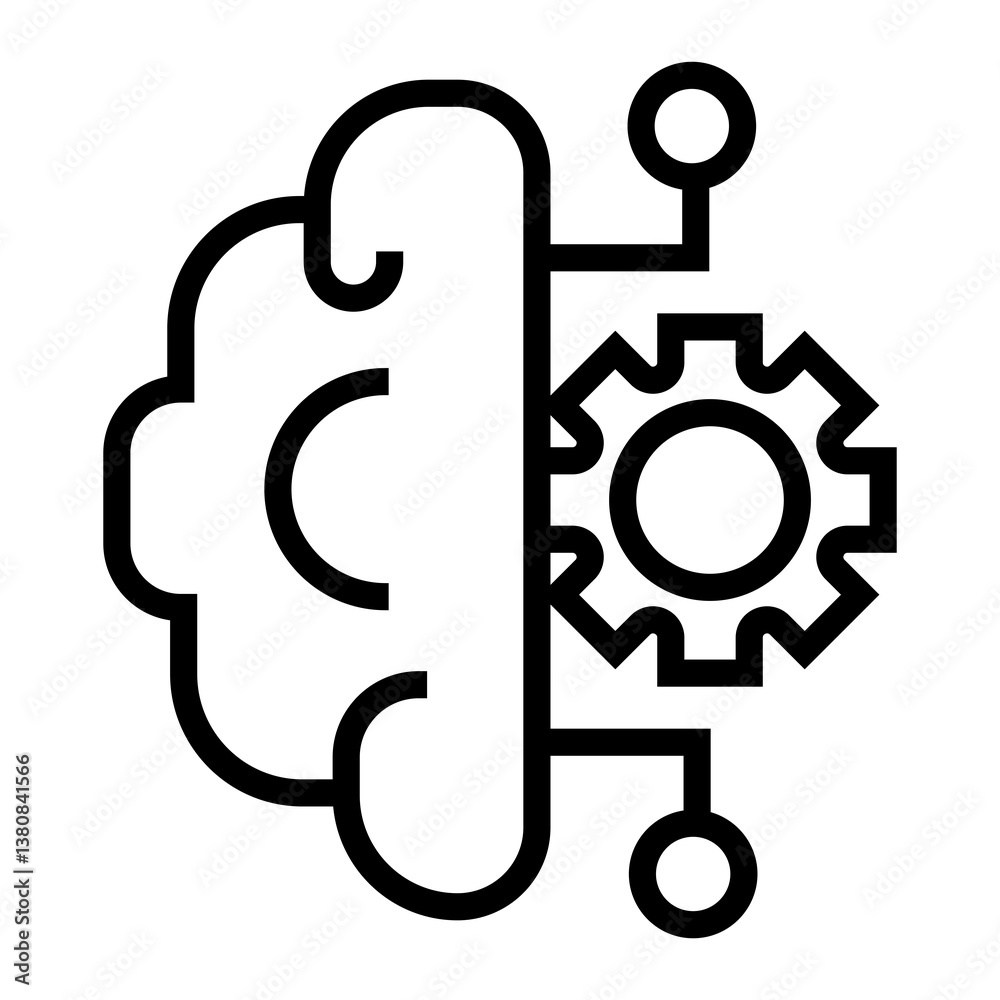 Poster machine learning icon