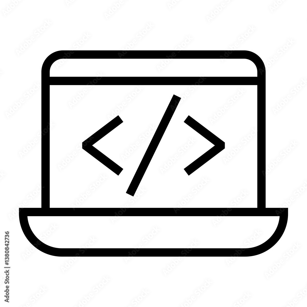 Poster programming icon