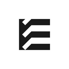 letter E logo