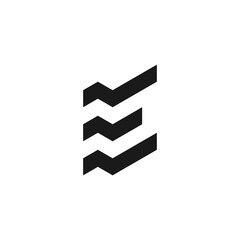 letter E logo