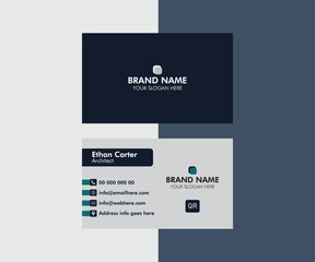 Modern Minimalist Business Card Design