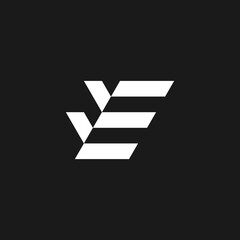 letter E logo