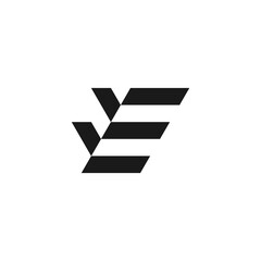 letter E logo