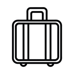 vector illustration of a suitcase