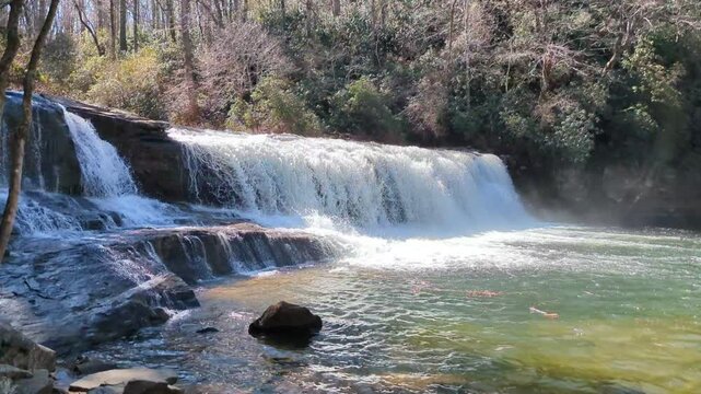 Hooker Falls, near Brevard, North Carolina