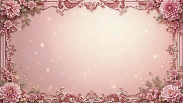 ピンクの花の背景