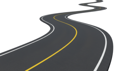 Winding road asphalt highway travel transportation