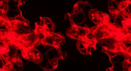 Crimson Nebula AI Generated
