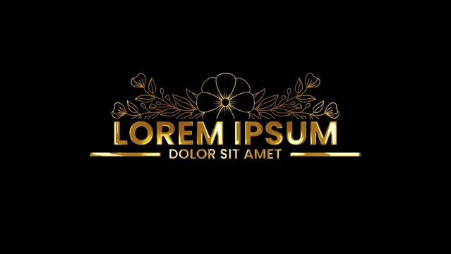 Fancy Baller Golden Metal Title Intro