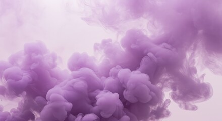 Fototapeta premium Lavender Dream: Submerged Light AI Generated