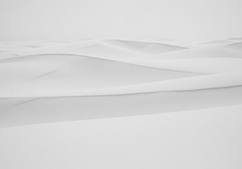 Obraz premium White background with white snow