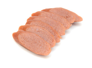 Stack Sausage, breakfast on white