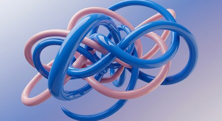 Intertwined Currents AI Generated