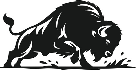 Buffalo silhouette