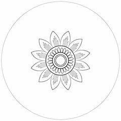 mandala design vector