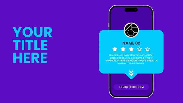 Client Review Customer Testimonial Business Template