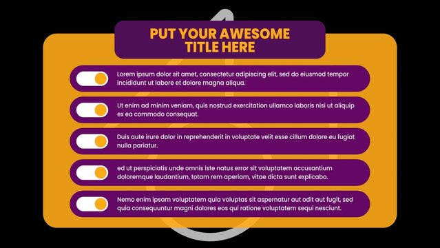 To do Animated Checklist Template