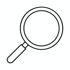 vector magnifying glass
