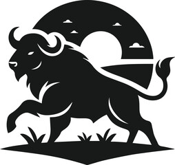 Buffalo silhouette