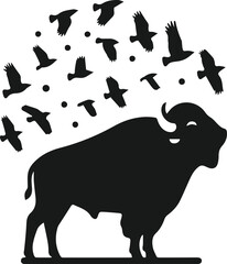 Buffalo silhouette