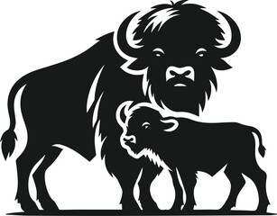 Buffalo silhouette